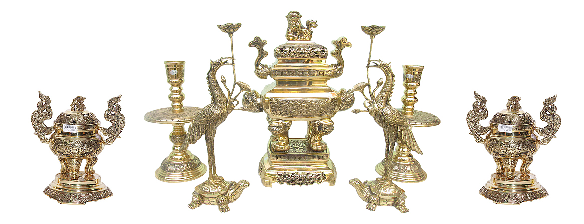 Đồ thờ cúng bằng đồng mua ở đâu ? giá bán bao nhiêu tiền ?