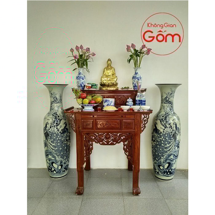 Bộ bàn thờ phật gồm những gì?