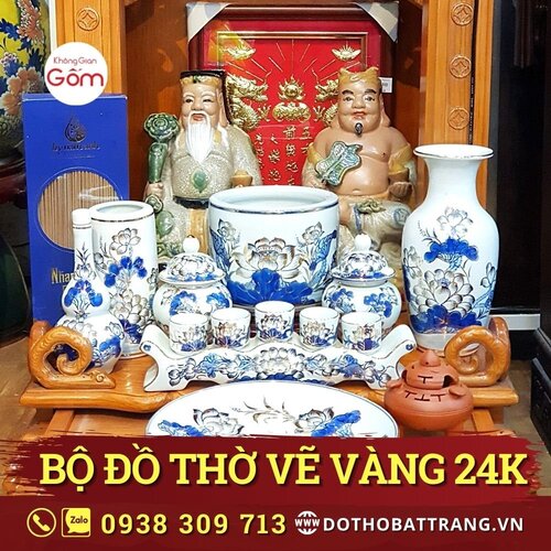 Cách lập bài vị thần tài thổ địa và các mẫu đồ thờ thần tài đẹp mắt