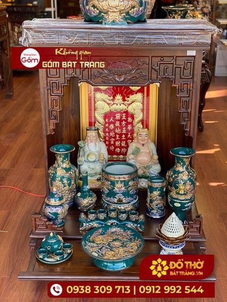 Bàn thờ thần tài đặt bao nhiêu Bát Nhang ?