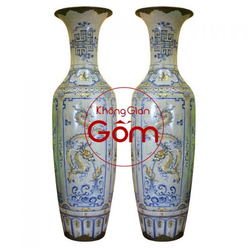 Ý nghĩa cặp lục bình họa tiết tứ cảnh trong phong thủy