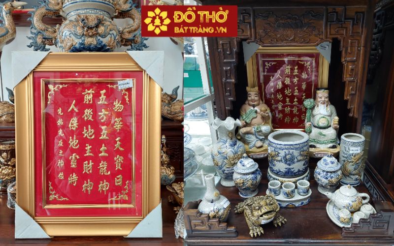 Mua bài vị thần tài ở đâu đẹp, uy tín tại tphcm?