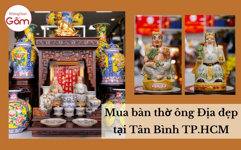 Mua bàn thờ Ông Địa đẹp tại Tân Bình TP.HCM