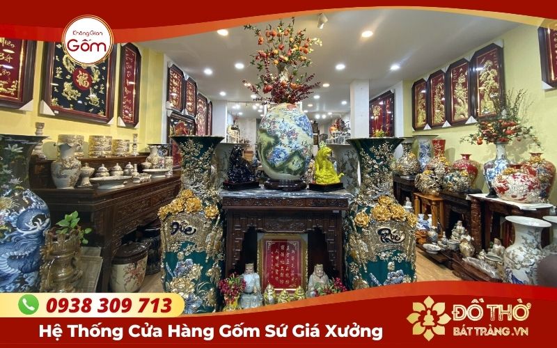 Cần lưu ý gì khi mua đồ thờ gốm sứ Bát Tràng TPHCM