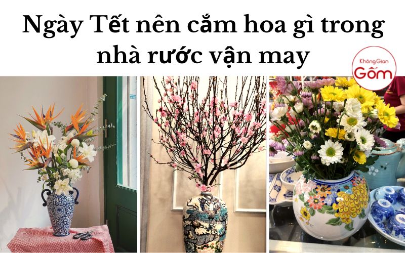 Ngày Tết nên cắm hoa gì trong nhà rước vận may