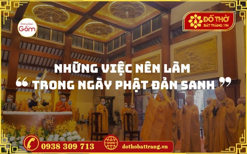 Những việc nên làm trong ngày Phật Đản Sanh