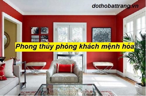 Phong thủy phòng khách mệnh hỏa – Người mệnh hỏa nên bày trí phòng khách như thế nào ?