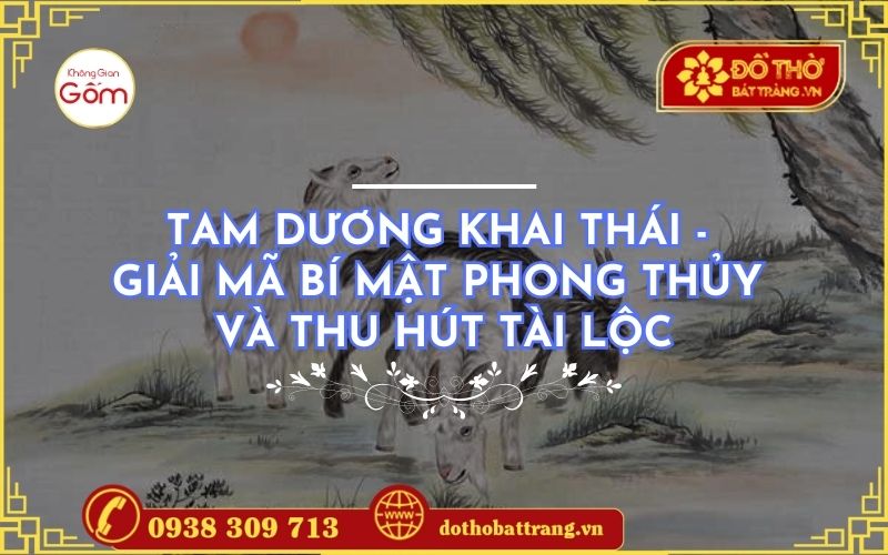Tam Dương Khai Thái – Giải mã bí mật phong thủy và thu hút tài lộc