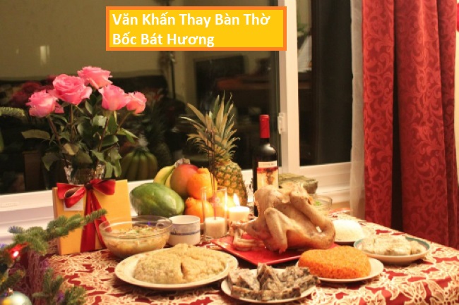 Văn Khấn Thay Bàn Thờ Mới – Văn Khấn Bốc Bát Hương