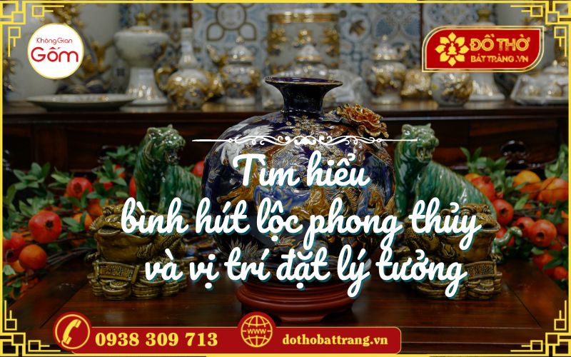 Tìm hiểu bình hút lộc phong thủy và vị trí đặt lý tưởng