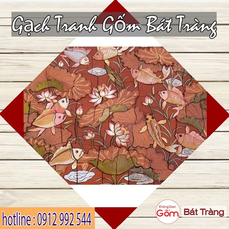 Địa chỉ cửa hàng bán tranh gốm sứ bát tràng đẹp tại tphcm
