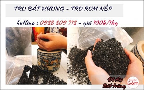 Thay tro bát hương ngày tết thì nên mua ở đâu ? Nên dùng tro hay cát tốt hơn ?