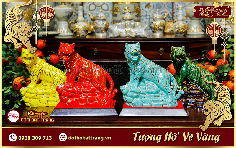 Tượng hổ trang trí phong thủy quận 1 – Chọn tượng hổ làm quà tặng