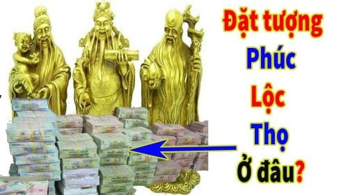 Cách sắp xếp tượng tam đa: Phúc – Lộc – Thọ hay Lộc – Phúc – Thọ?