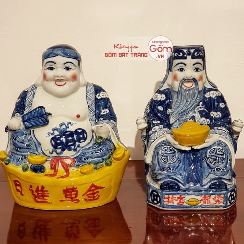 Tại sao không nên đặt ông bình vôi trên đầu tượng thần tài thổ địa?