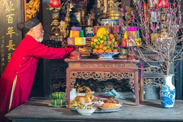 Bài văn khấn lễ giao thừa