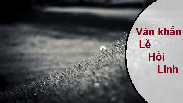 Văn khấn lễ hồi linh – văn khấn rước ảnh hoặc linh vị