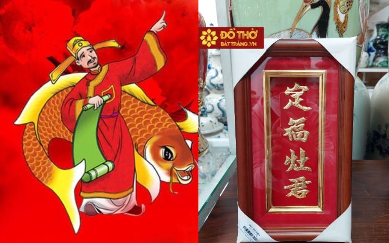 5 ý nghĩa bài vị ông táo và các mẫu bài vị Táo quân đẹp