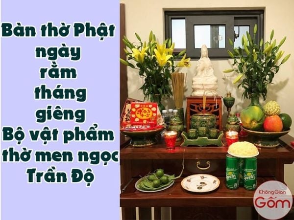 Chuẩn bị lễ cúng ngày Rằm tháng Giêng đầy đủ và chuẩn xác nhất