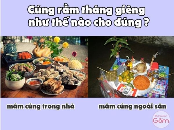 Chuẩn bị lễ cúng ngày Rằm tháng Giêng đầy đủ và chuẩn xác nhất