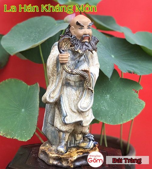 Tìm hiểu ý nghĩa hình tượng 18 vị la hán cùng với Không Gian Gốm