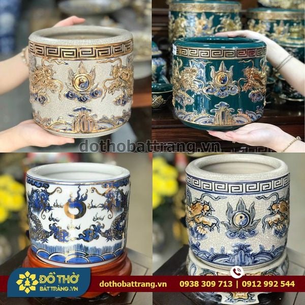 Bát Hương Gốm Sứ Bát Tràng Đặt Sao Cho Đúng Cách