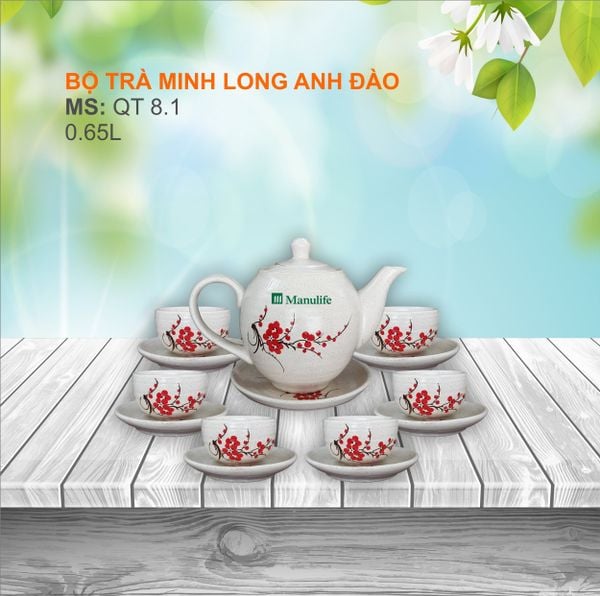 Đặt hàng bộ ấm chén quà tặng cho doanh nghiệp ở đâu đẹp và chất lượng ?
