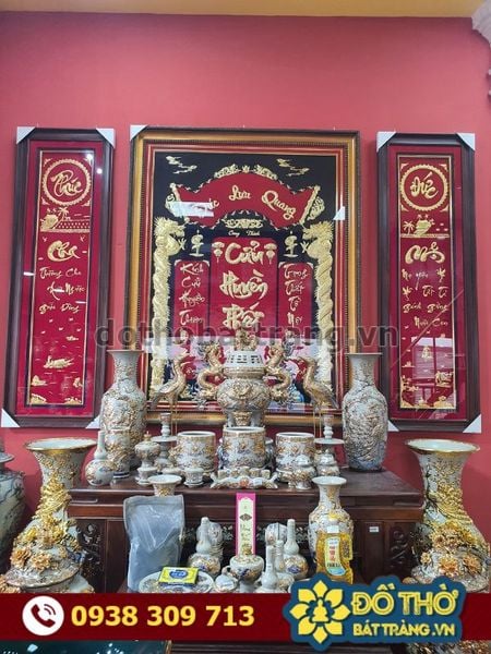 Đồ thờ Bát Tràng theo mệnh chính hãng giá tốt tại TPHCM