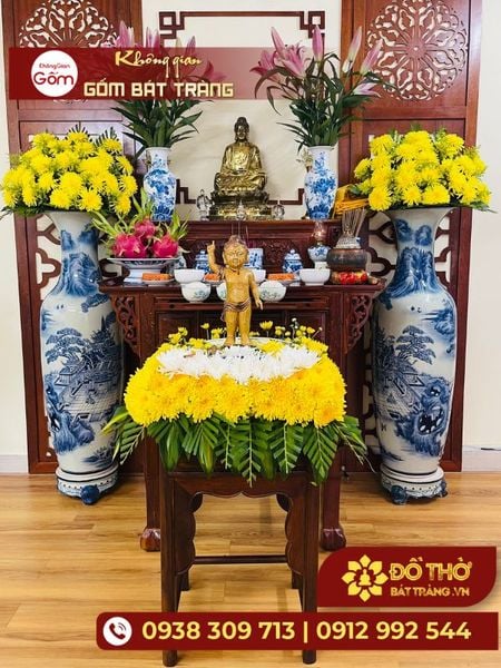 Cửa hàng bán đồ thờ cúng chính gốc Bát Tràng tại TP.HCM