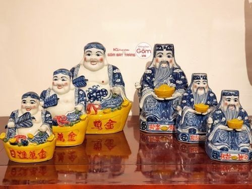 Những điều cấm kỵ không nên khi thỉnh tượng thần tài thổ địa bằng sứ