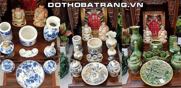 Đồ thờ cúng Bát Tràng – Cung cấp đồ thờ cúng, bàn thờ Bát Tràng chất lượng, đồ thờ cúng bằng gốm sứ