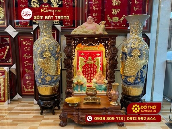 Top các mẫu bàn thờ Thần Tài đẹp mới nhất năm nay