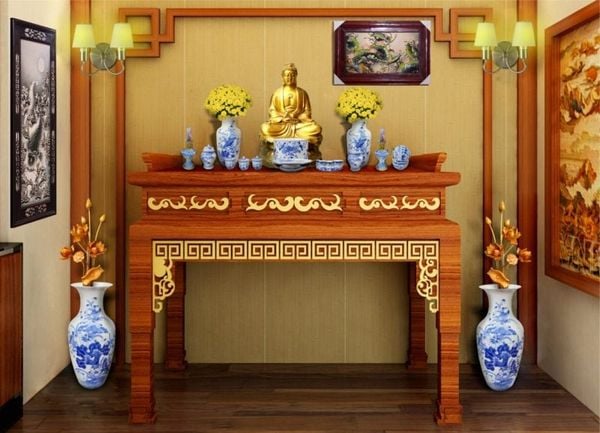 Hướng dẫn cách đặt bàn thờ ông táo theo phong thủy