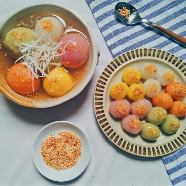 Bánh trôi bánh chay Tết Hàn Thực cúng như thế nào?