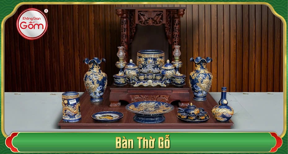 Bàn thờ gỗ