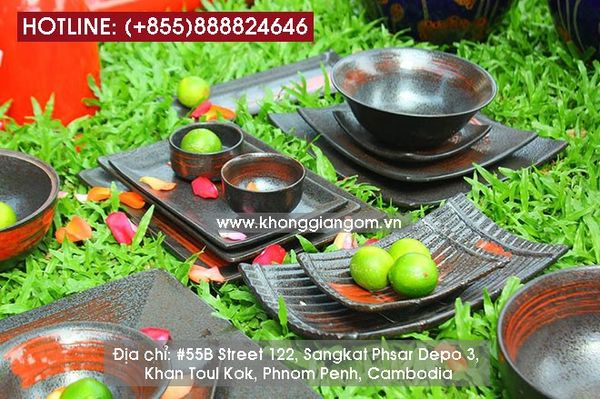 Bát đĩa nhựa Melamine mua ở đâu? Giá bán bao nhiêu tiền tại Hà Nội?