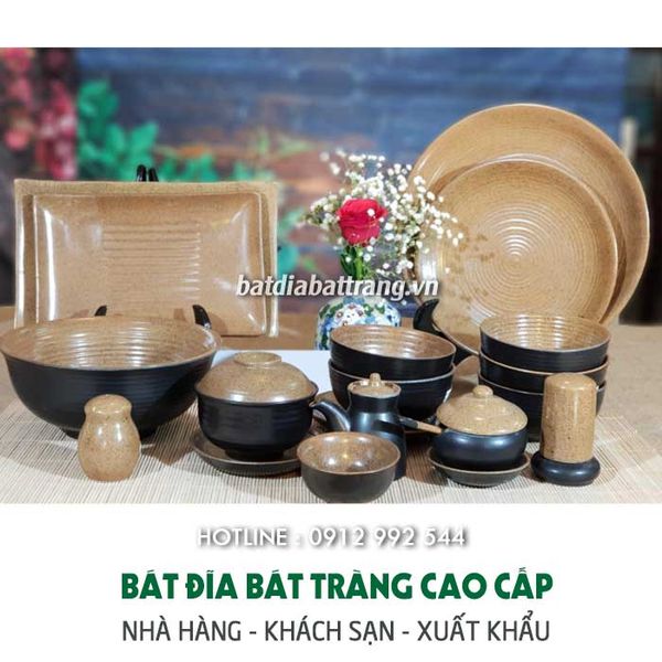 Mua bộ bát đĩa sứ đẹp cho nhà hàng khách sạn, kinh doanh