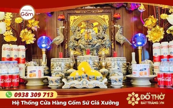 Hướng dẫn bày bát hương bàn thờ đúng chuẩn, không phạm kỵ