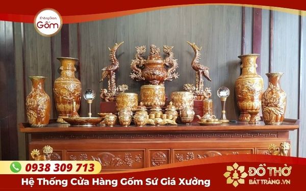 Bát hương gia tiên cần lưu ý gì khi mua? Mua bát hương gốm sứ ở đâu HCM?