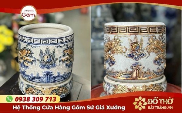 Mua đồ thờ Bát Tràng ở đâu HCM – Cửa hàng đồ thờ gốm sứ chính gốc