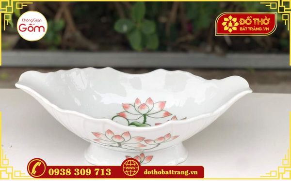 Mua bát đựng gà gốm sứ Bát Tràng đẹp cúng mùng 10 tháng 3