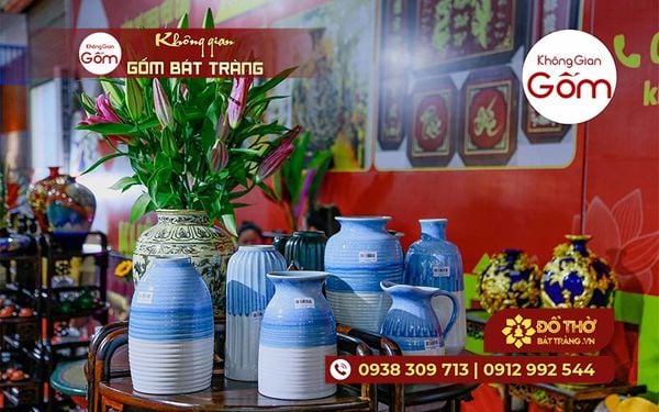 Top 5+ mẫu bình hoa trang trí Tết bằng gốm sứ mới lạ và độc đáo nhất