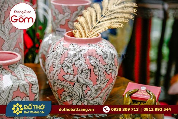 Mẫu bình hoa gốm sứ đẹp – Quà tặng Tết ý nghĩa