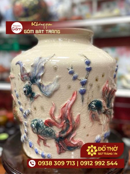 Bình gốm sứ cao cấp – Món quà tân gia ý nghĩa được lòng gia chủ