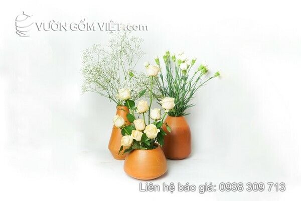 Giá bình hoa gốm đất đỏ bao nhiêu tiền? Mua ở đâu?