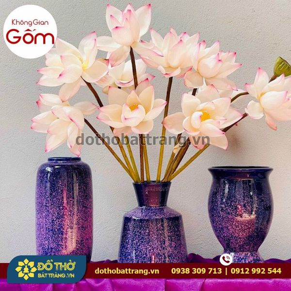 Quà tặng Tết – Các mẫu bình hoa gốm sứ đẹp tặng đối tác