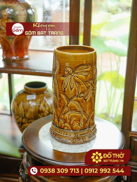 Tổng hợp các mẫu lọ hoa gốm sứ chưng Tết cao cấp, sang trọng