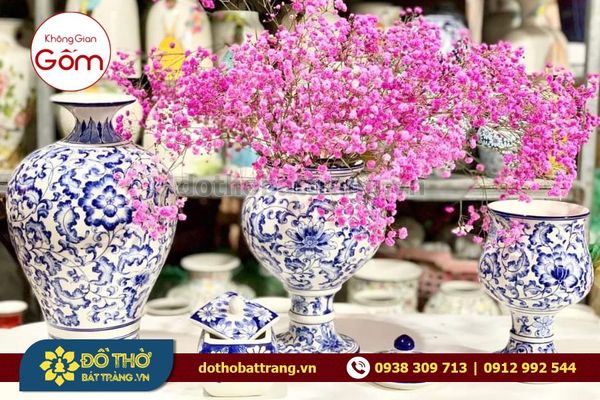 Quà tặng Tết – Các mẫu bình hoa gốm sứ đẹp tặng đối tác