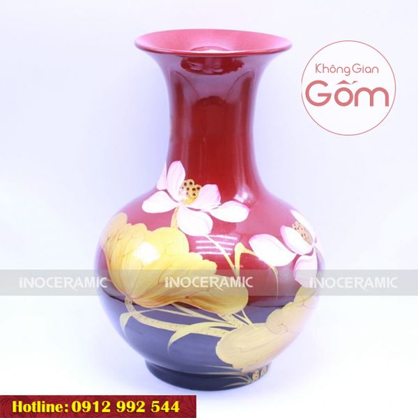 Bình hoa gốm bát tràng giá bao nhiêu? Mua ở đâu?