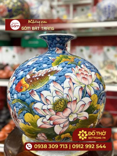 Bình gốm sứ cao cấp – Món quà tân gia ý nghĩa được lòng gia chủ